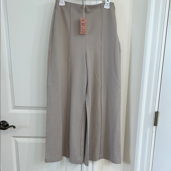 Quince Ecru Wide-Leg Pants - Picture 6 of 9